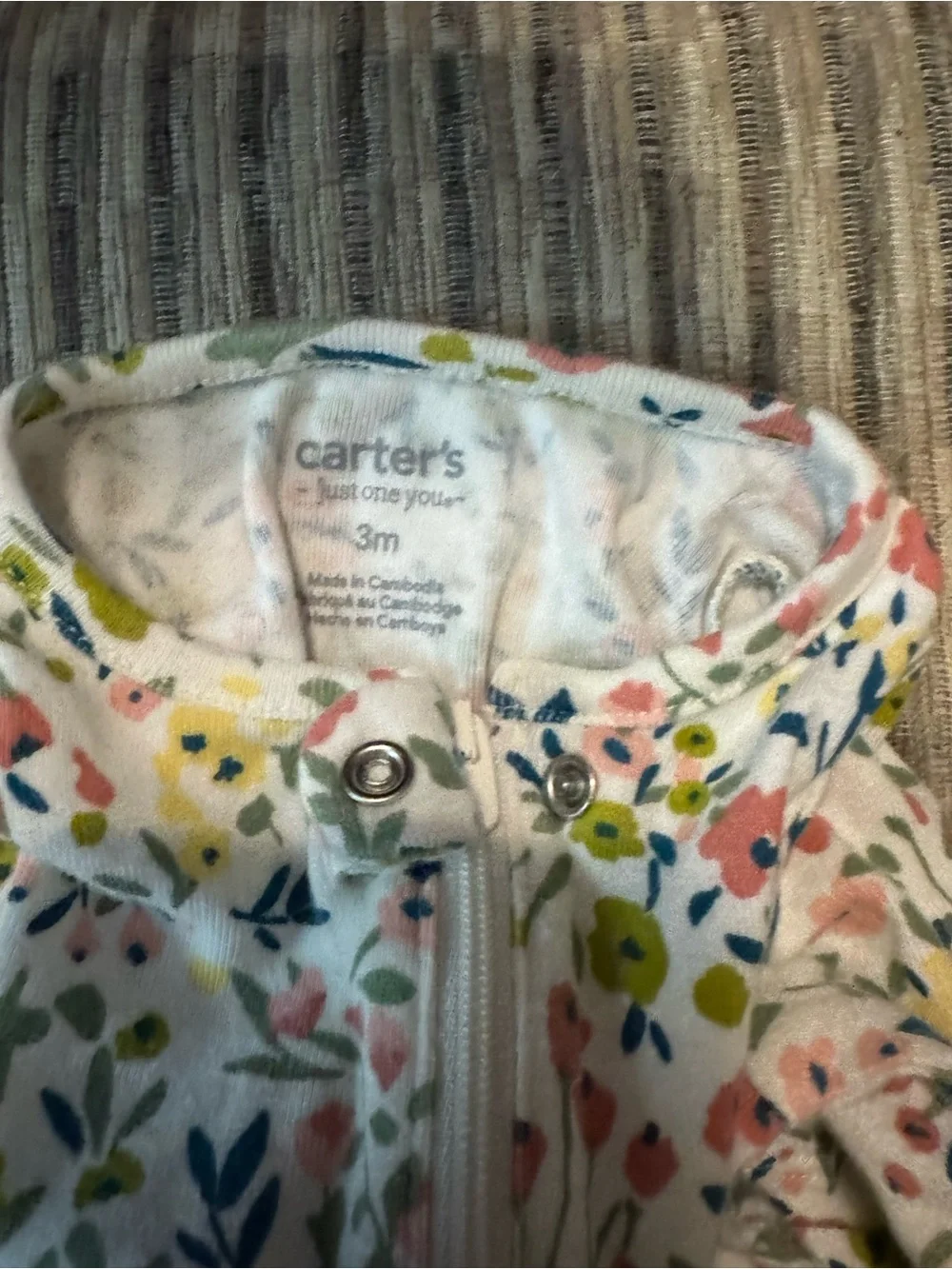 Carter's lot of girls clothing 3 months